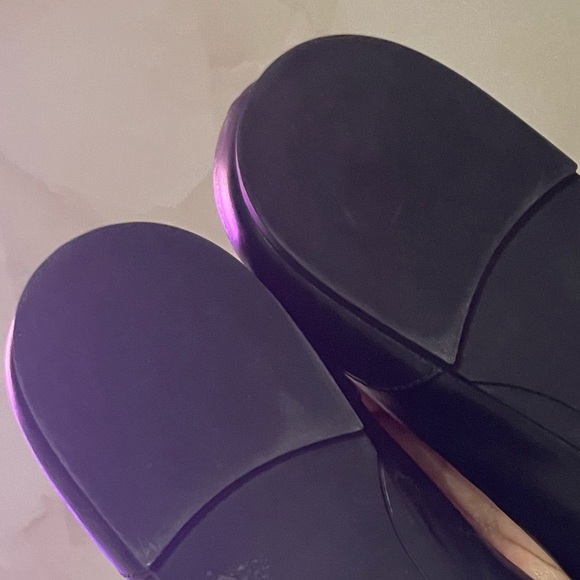 **NWT** Micheal KORS Leather Remi Puff/Pom Ballet flats 7 - Picture 8 of 9